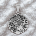 Nefertiti 925  Sterling Silver Pendant