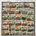 A Journey through Europe Satin Scarf