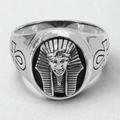 Egyptian Pharaoh 925 Sterling Silver Ring