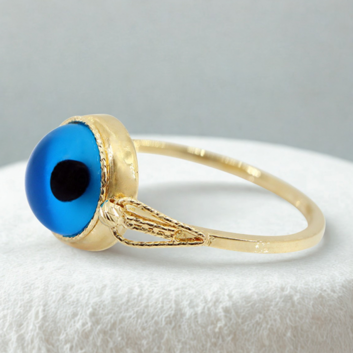 Mati of Athena evil eye ring