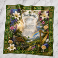 Irish Blessings Satin Scarf