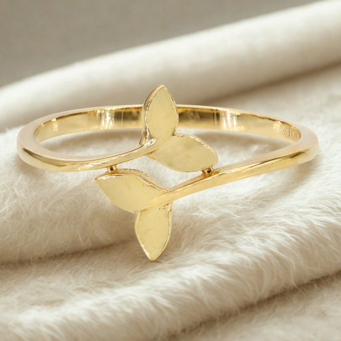 Twin Flame Whale Tail Ring
