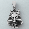 Egyptian Anubis 925 Sterling Silver Pendant