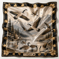 Canada Geese Satin Scarf