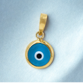 10KT Gold Classic Evil Eye pendant