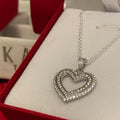 Sweet Heart CZ 925 Sterling Silver Necklace