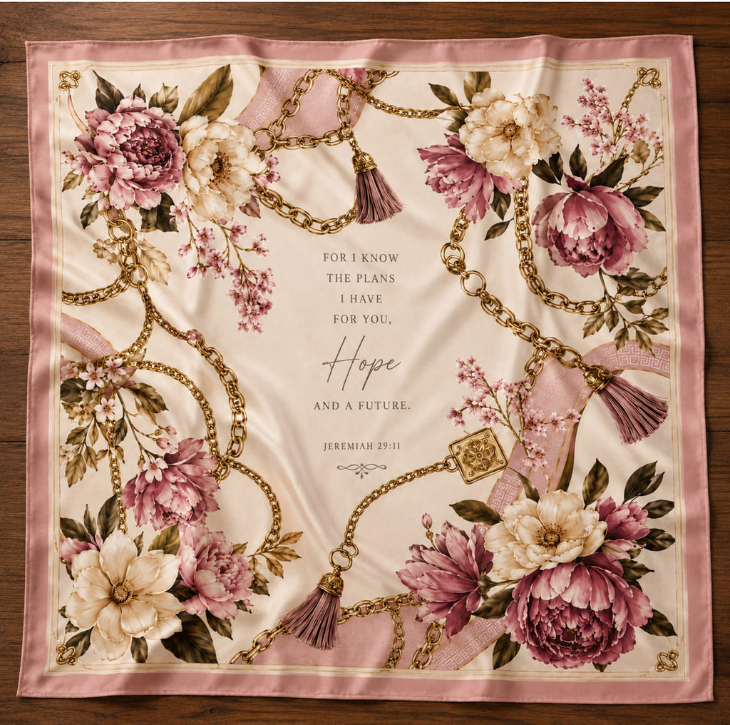 Grace & Glory Faith Inspired Satin Scarves