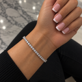 3mm Moissanite tennis bracelet | Kalli Toronto