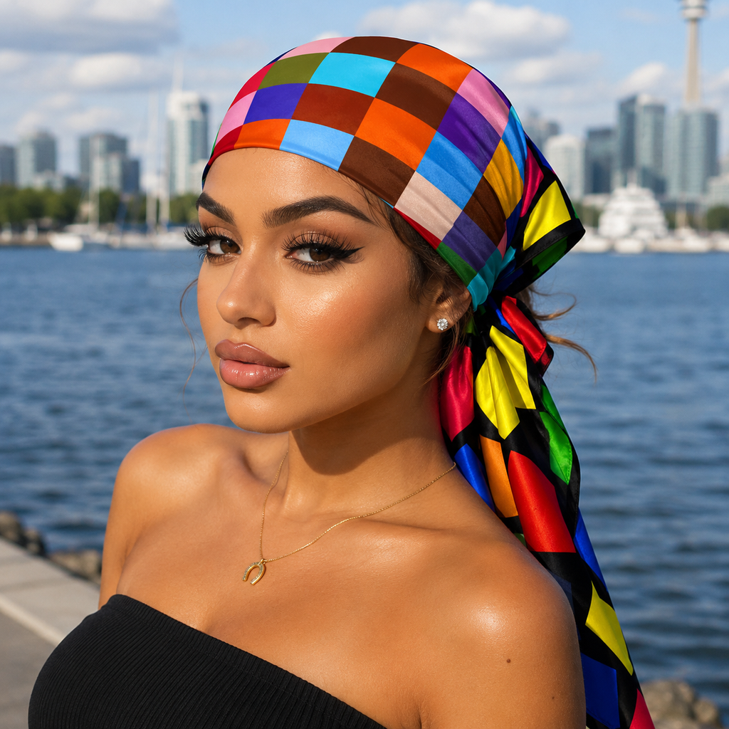 Colour Rush Satin Scarf
