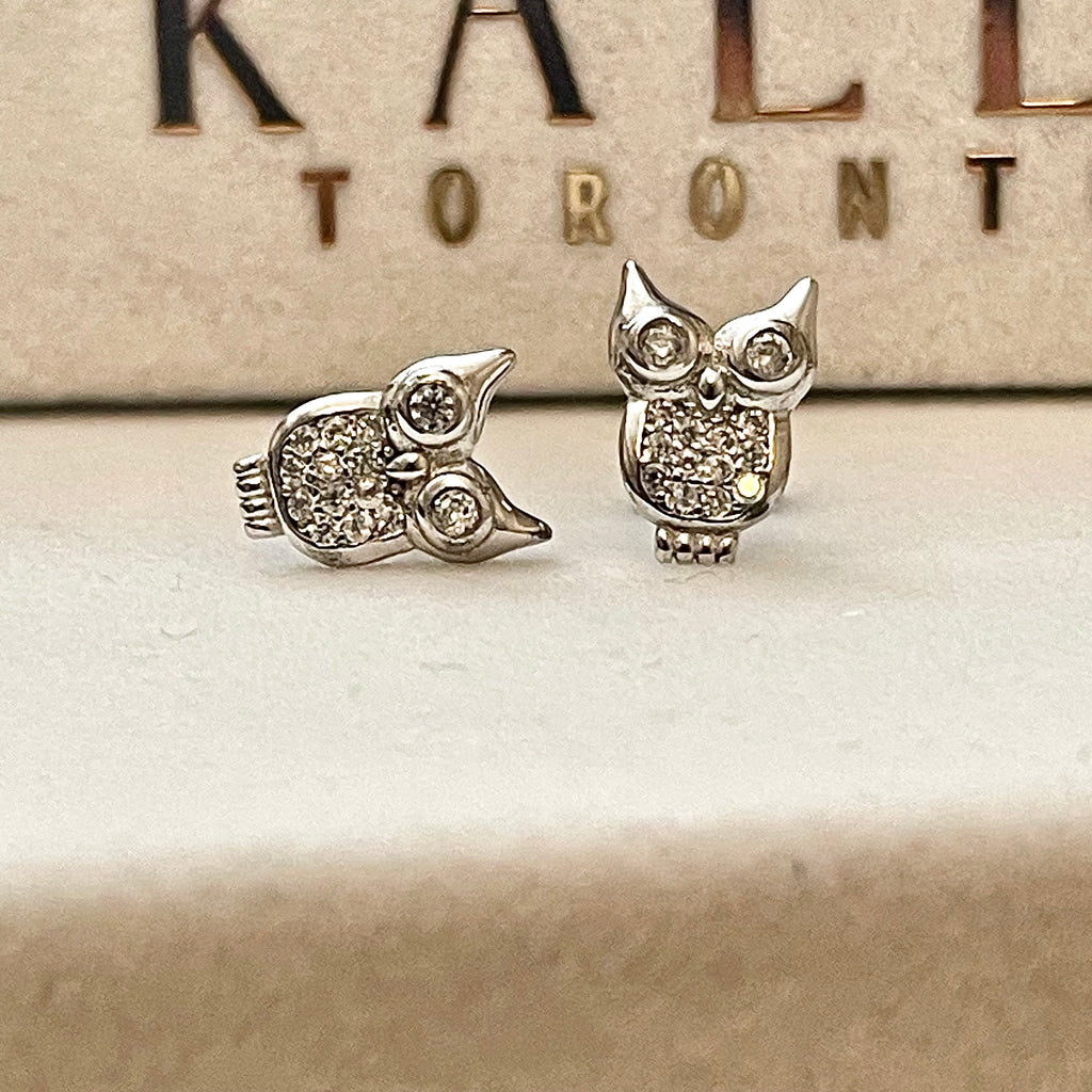 ICY SIX CITY Owl Earrings