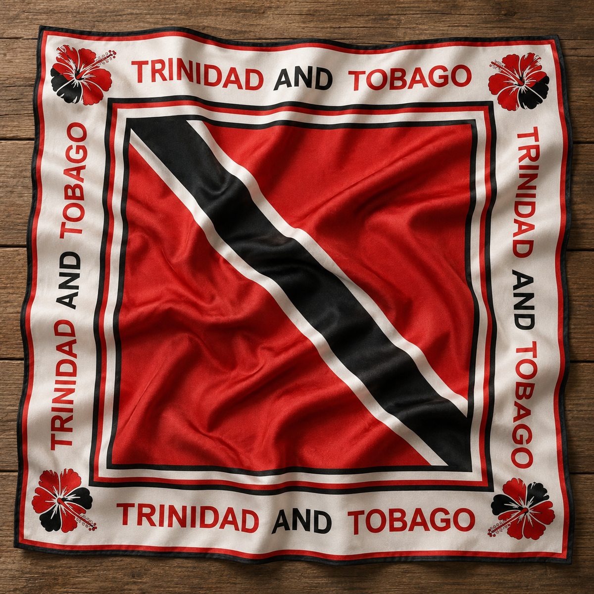 Trinidad & Tobago Satin Scarf