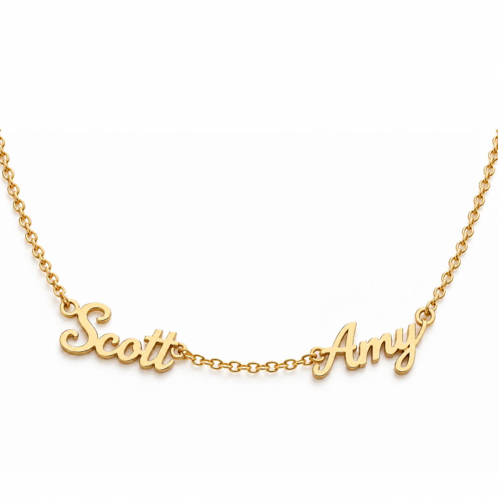 Custom Multi name necklace