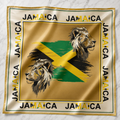 Jamaica Lion Satin Scarf