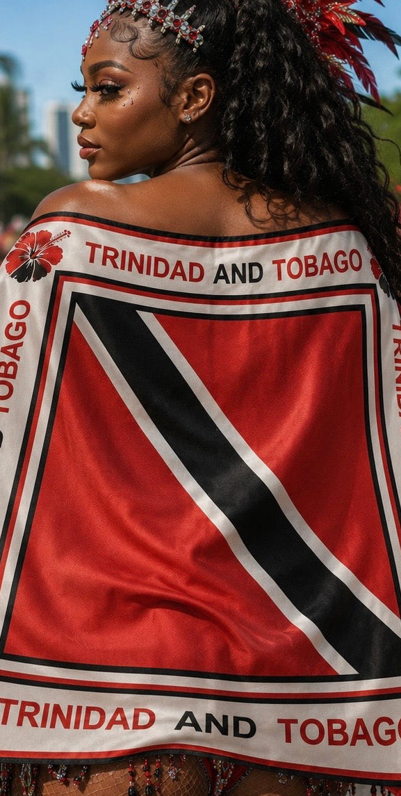 Trinidad & Tobago Satin Scarf
