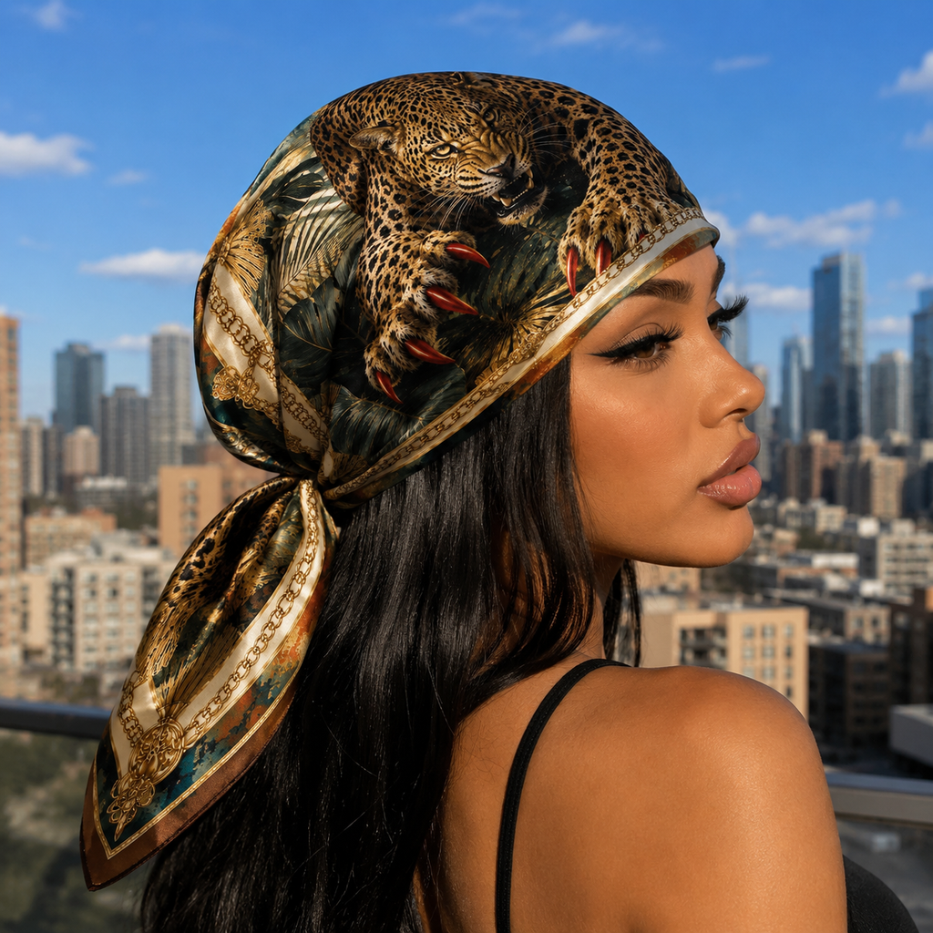 Wild Instinct Satin Scarf
