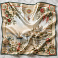 Beautiful Portugal Heritage Satin Scarf