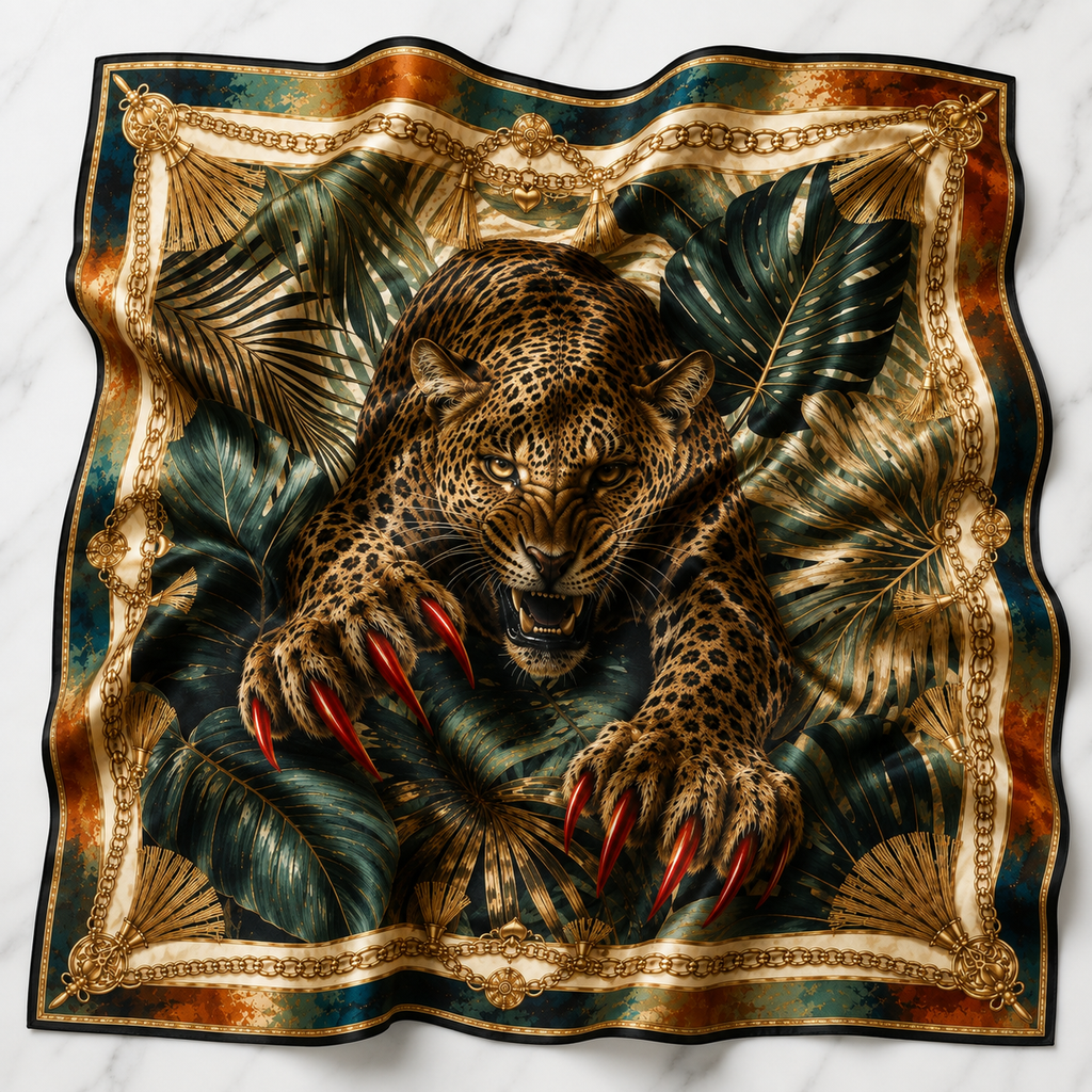 Wild Instinct Satin Scarf