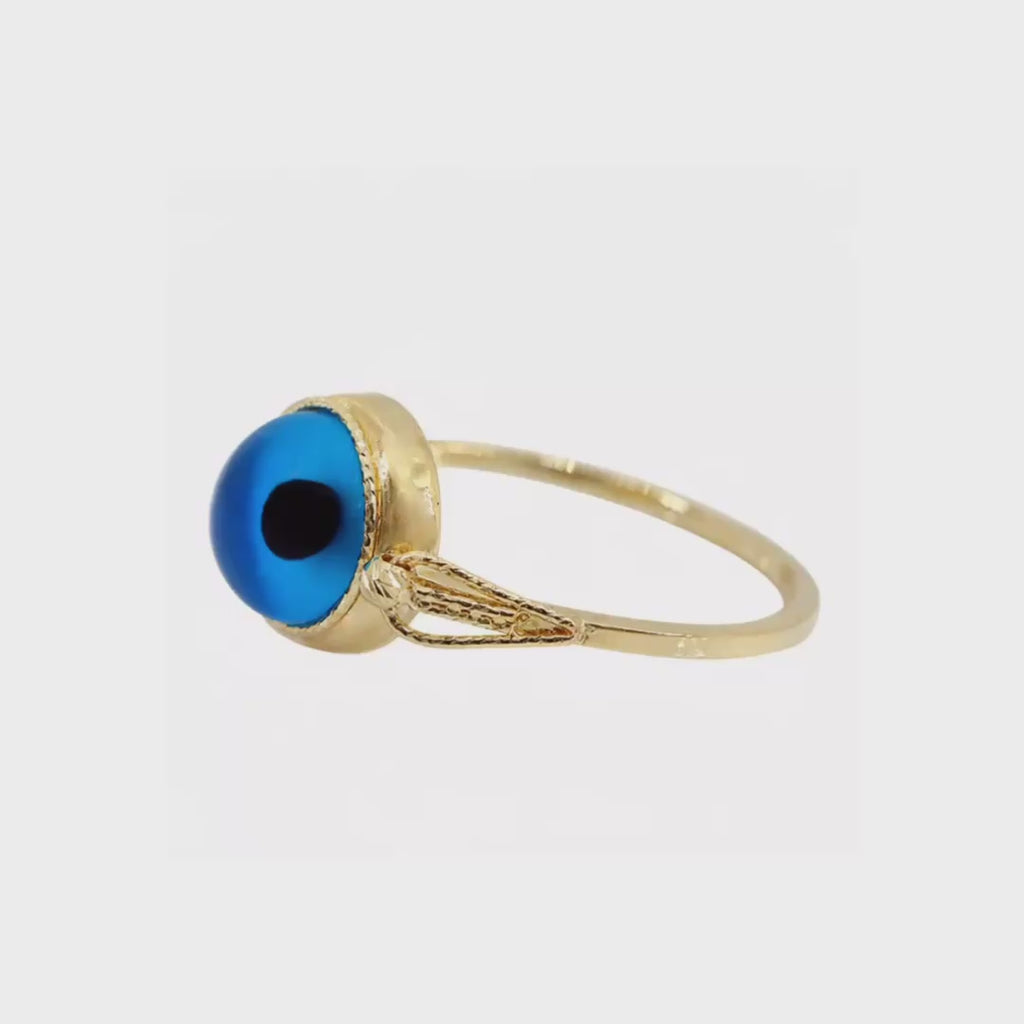 Mati of Athena evil eye ring